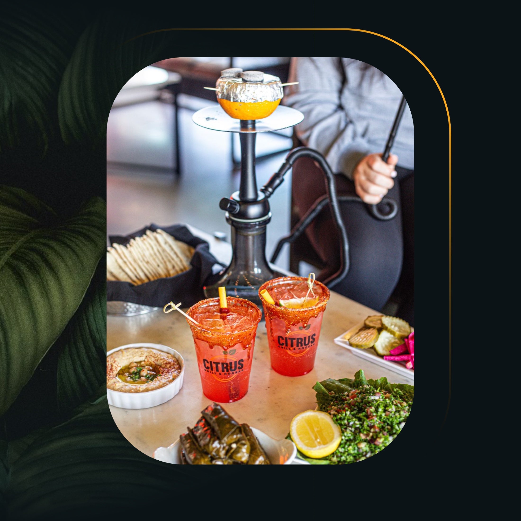 <img src="citrus-grill-hookah-vegas.jpg" alt="Citrus Grill and Hookah in Las Vegas offering Mediterranean cuisine and hookah with a cozy atmosphere">
